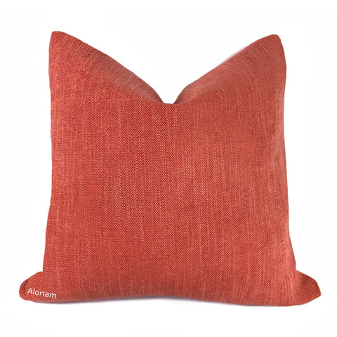 Richmond Sorbet Orange Pillow Cover - Aloriam