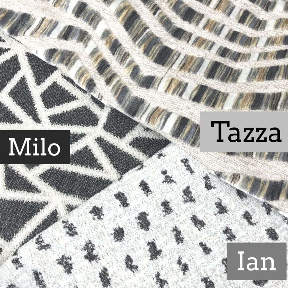 Ian Black White Dots Chenille Pillow Cover - Aloriam