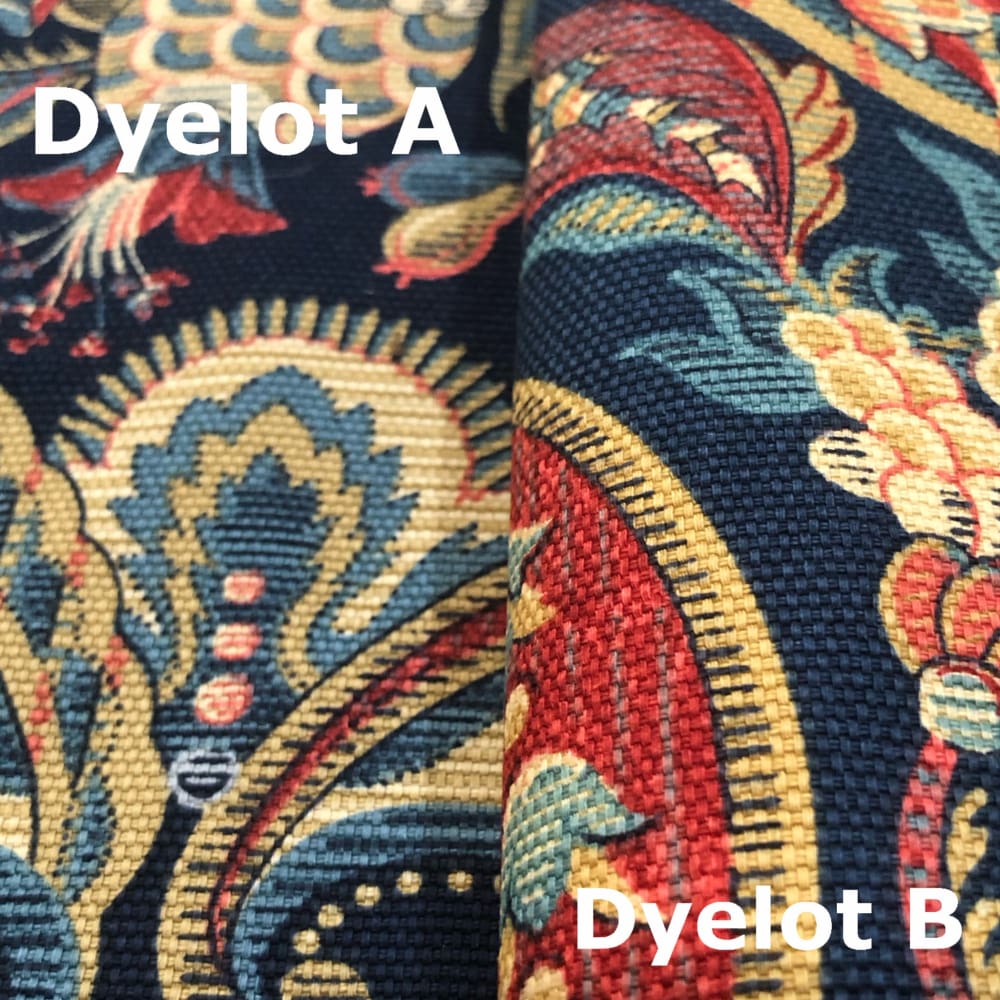 Waverly Rhapsody Jewel Navy Blue Burgundy Jacobean Floral Pillow Cover - Aloriam