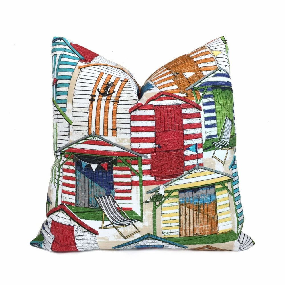 Okuna Outpost Set Of 4 Coastal Beach Throw Pillow Covers, 18x18 Decorative  Nautical Cushion Cases : Target