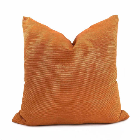 Beacon Hill Terracotta Orange Moire Pillow Cover Cushion Pillow Case Euro Sham 16x16 18x18 20x20 22x22 24x24 26x26 28x28 Lumbar Pillow 12x18 12x20 12x24 14x20 16x26 by Aloriam