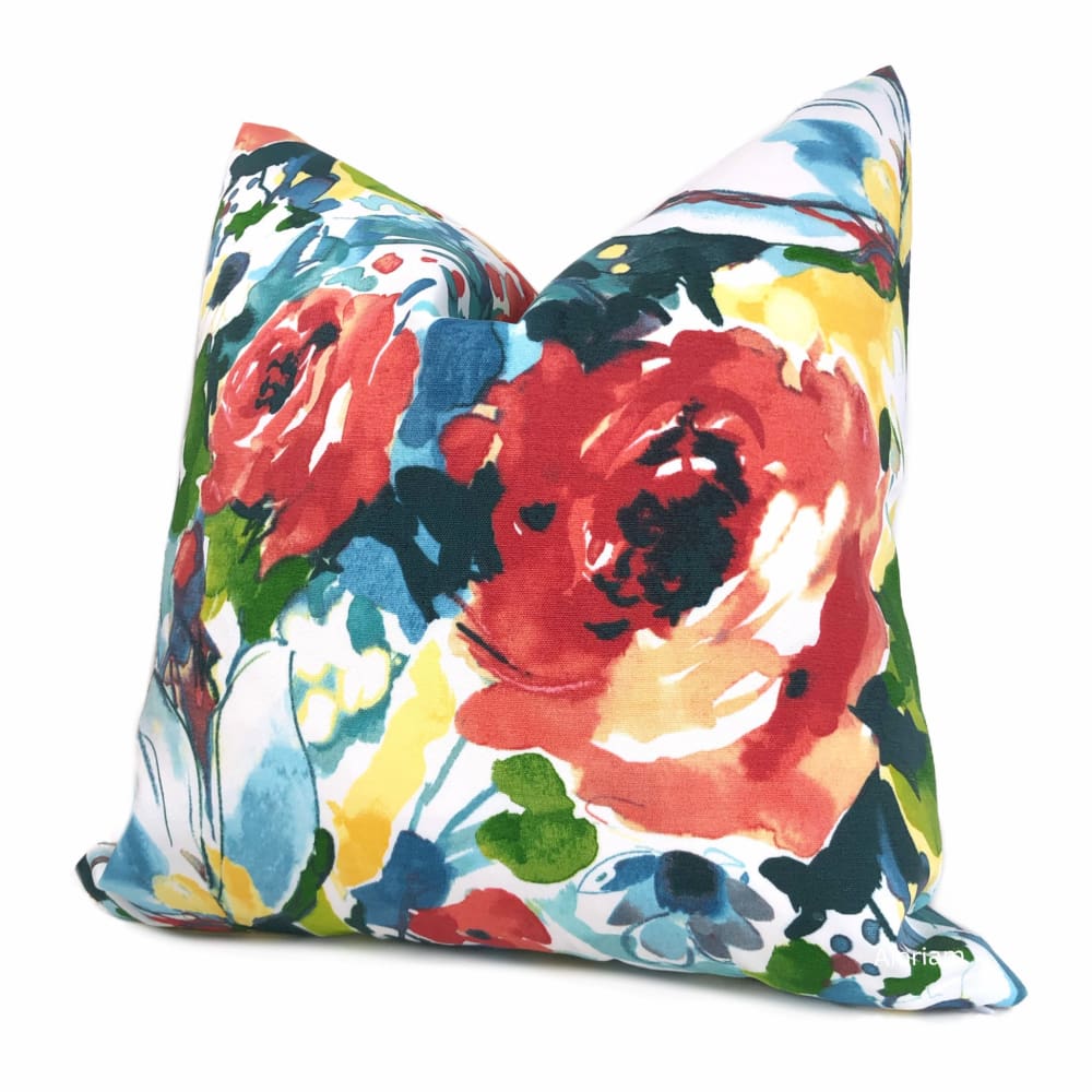 Braelyn Multicolor Floral Indoor Outdoor Pillow Cover - Aloriam