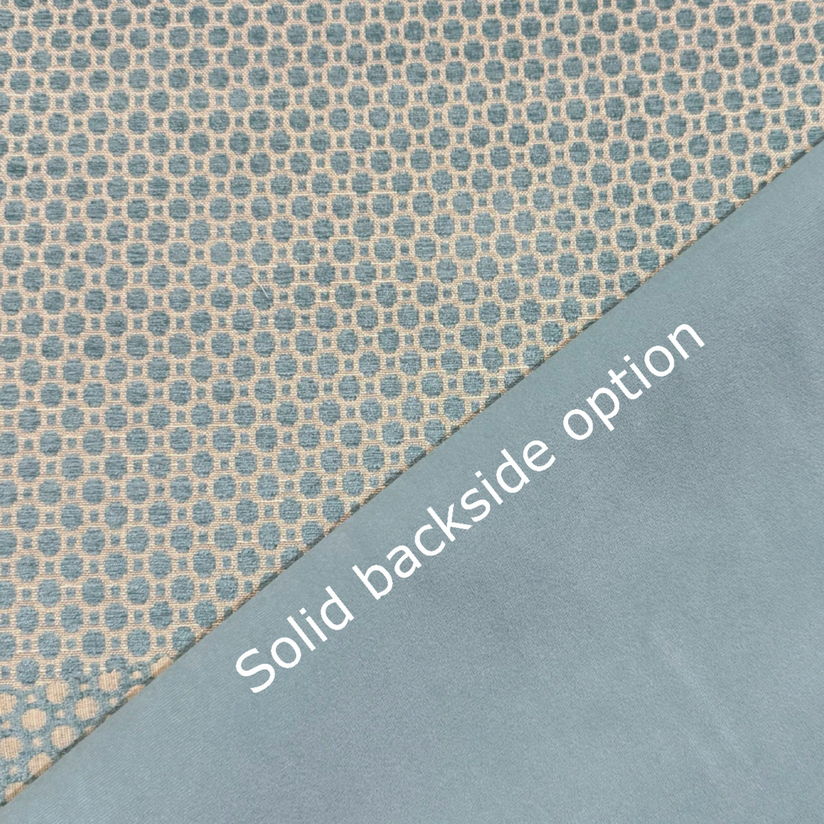 Chelsea Turquoise Blue Geometric Chenille Pillow Cover