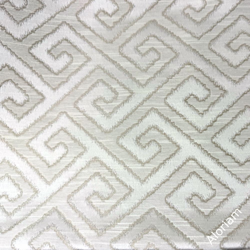 Apollo III Pearl Greek Key Pillow Cover - Aloriam