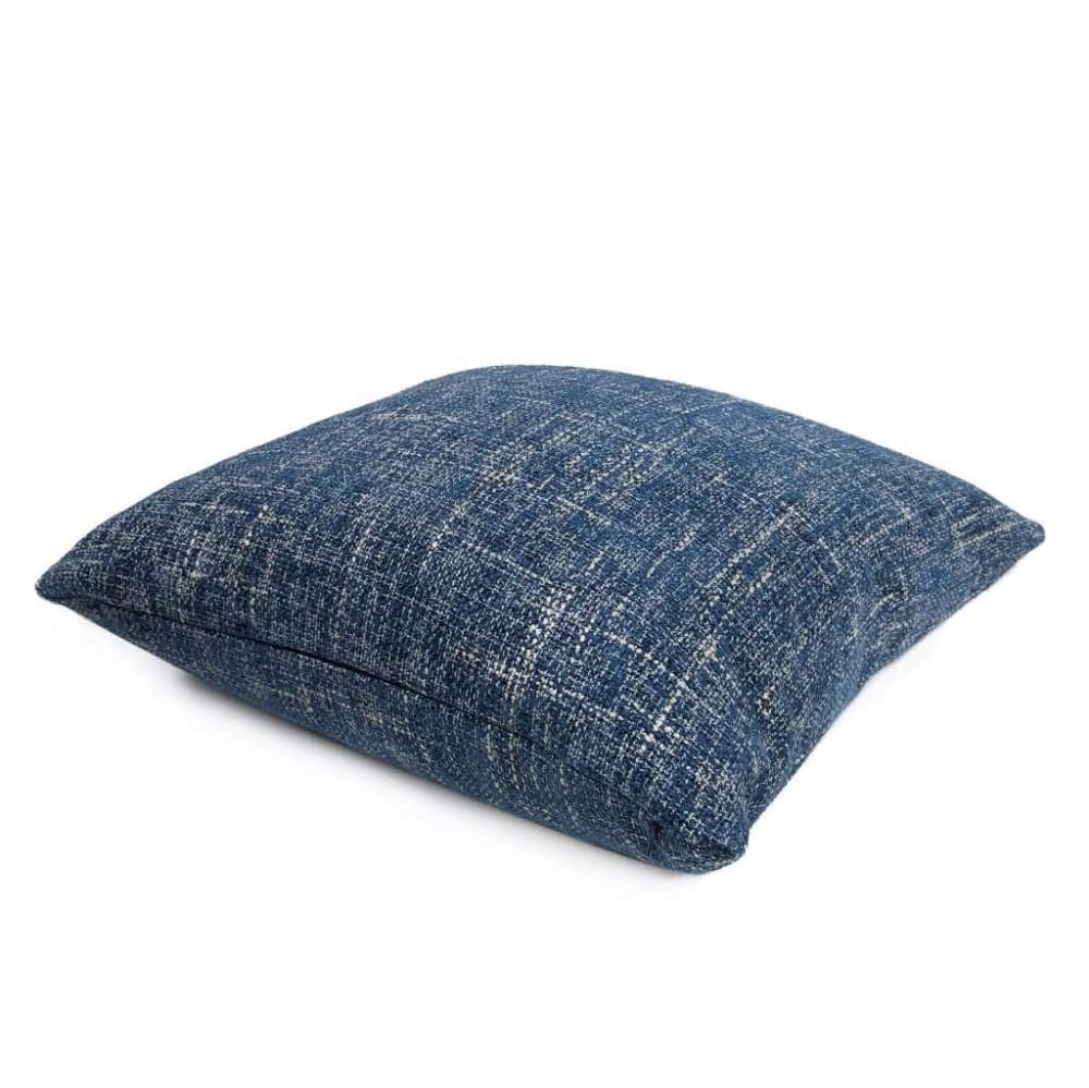Bailey Ocean Blue Tweed Textured Pillow Cover - Aloriam
