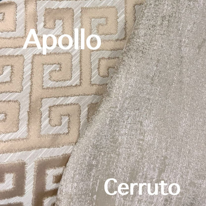 Cerruto Modern Cafe Beige Tonal Pillow Cover - Aloriam