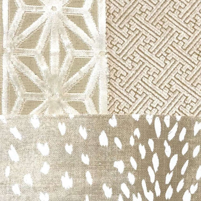 Cervidae Fawn White Deer Hide Animal Print Pillow Cover - Aloriam