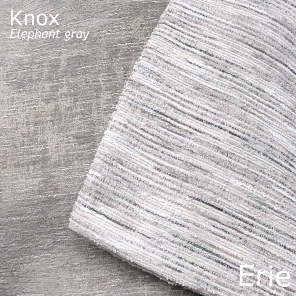 Erie Cream Gray Taupe Tonal Slub Chenille Pillow Cover - Aloriam