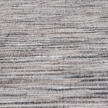 (CLEARANCE) Erie Cream Nickel Gray Taupe Tonal Slub Chenille Pillow Cover - Aloriam