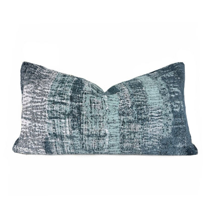 (CLEARANCE) Grand Teton V Blue Tonal Texture Pillow Cover - Aloriam