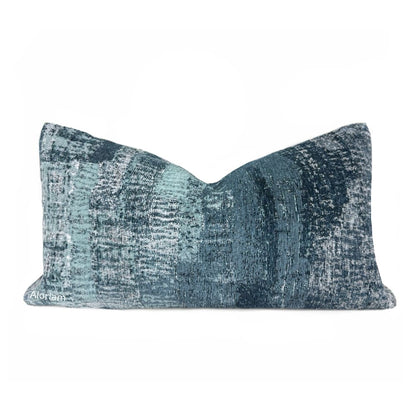 (CLEARANCE) Grand Teton V Blue Tonal Texture Pillow Cover - Aloriam