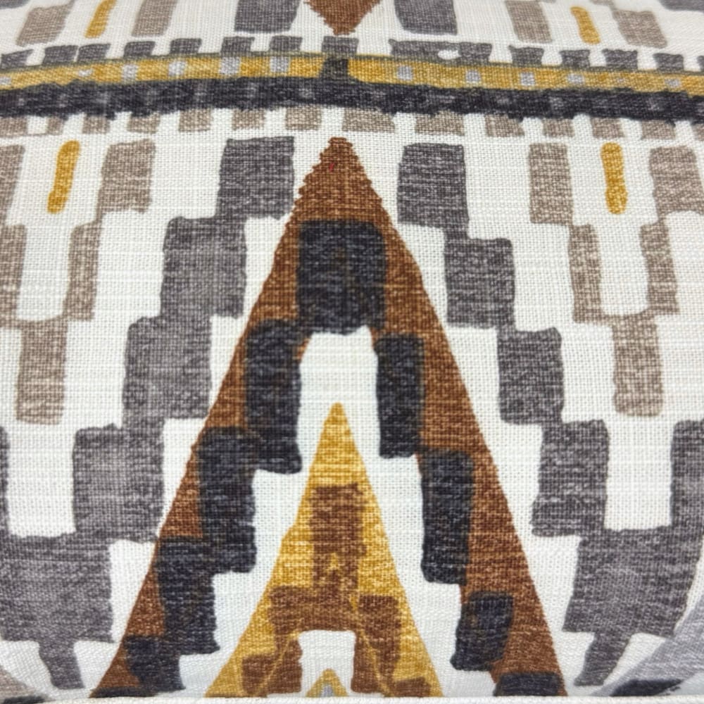 (CLEARANCE) Yuma Southwest Chevron Pillow Cover - Fits 12x20 insert (11x19 cover) / Pattern front - Solid back - Aloriam