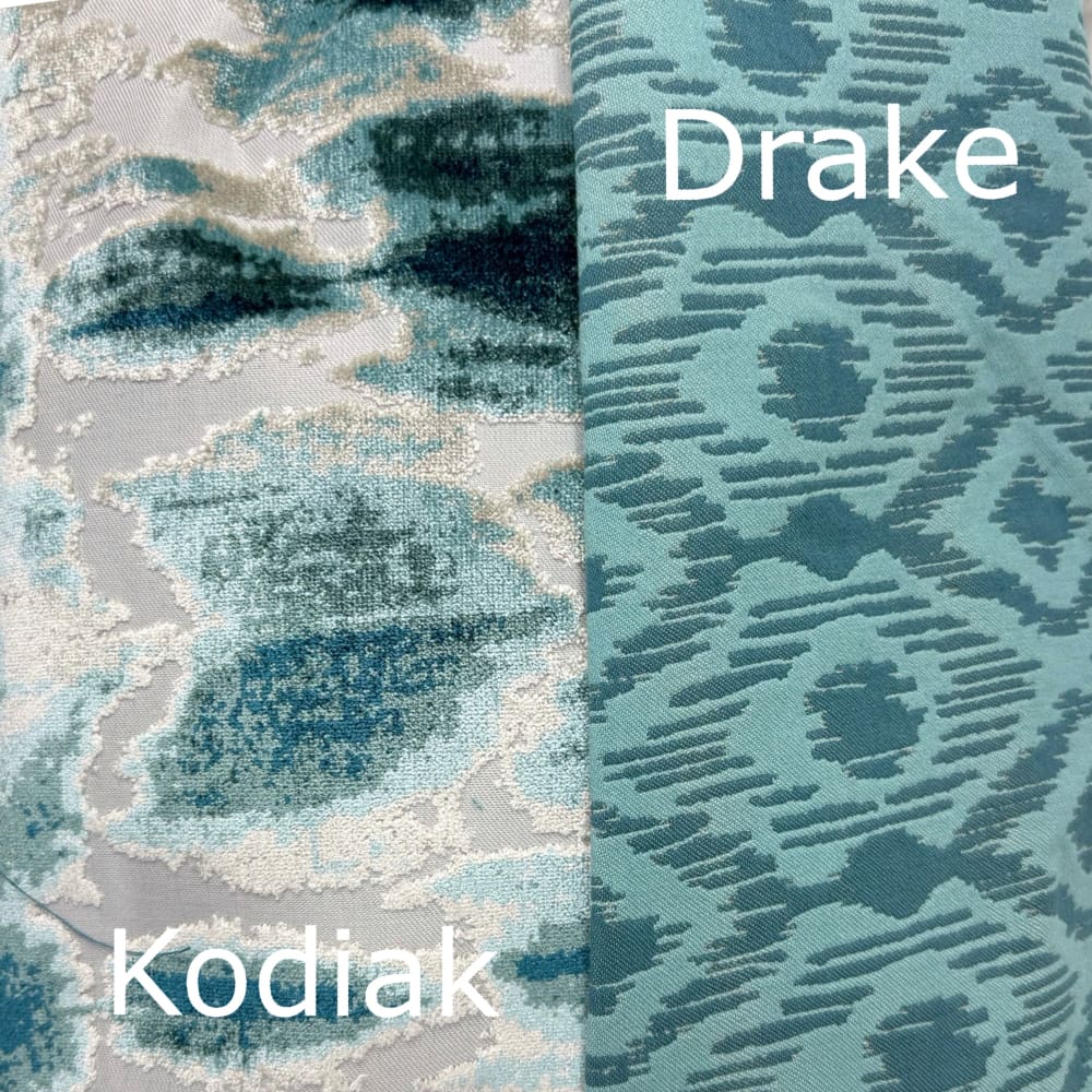 Drake Aqua Teal Blue Green Ethnic Pillow Cover Aloriam