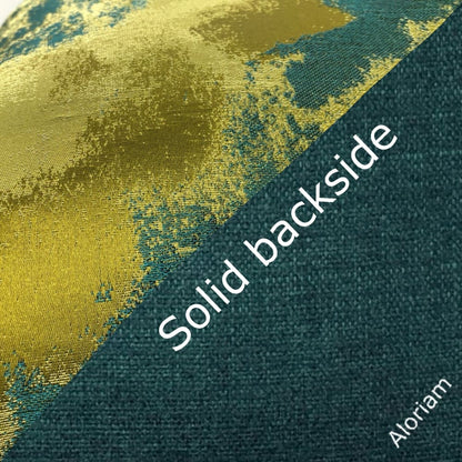 Lorenzo Green Chartreuse Abstract Tonal Pillow Cover - Aloriam