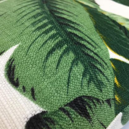Tommy Bahama Swaying Palm Leaves Green White Indoor Outdoor Pillow Sham 16x16 18x18 20x20 22x22 24x24 26x26 28x28