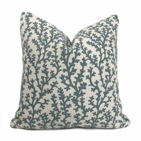 Beatrix Sage Green Floral Vine Pillow Cover - Aloriam