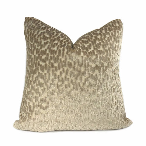 Bellini Sahara Sands Cut Velvet Dots Pillow Cover - Aloriam
