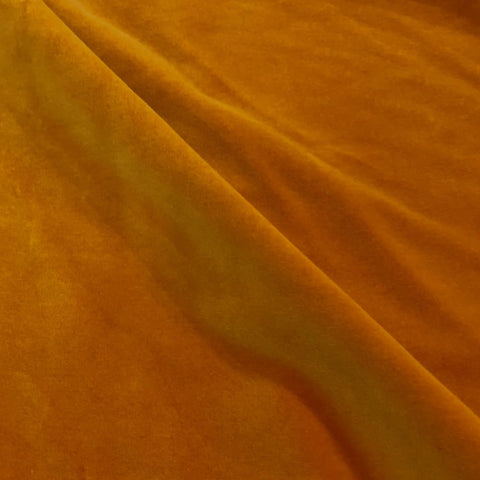 Brunswick Turmeric Gold Cotton Velvet Pillow Cover - Aloriam