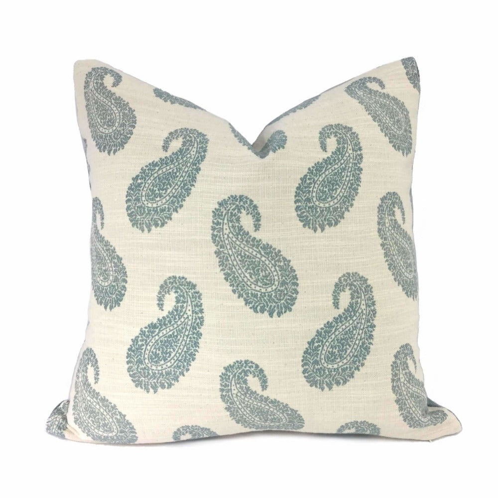 Kravet Anjera Grace 32477-15 By Candice Olson Paisley Pillow Cover