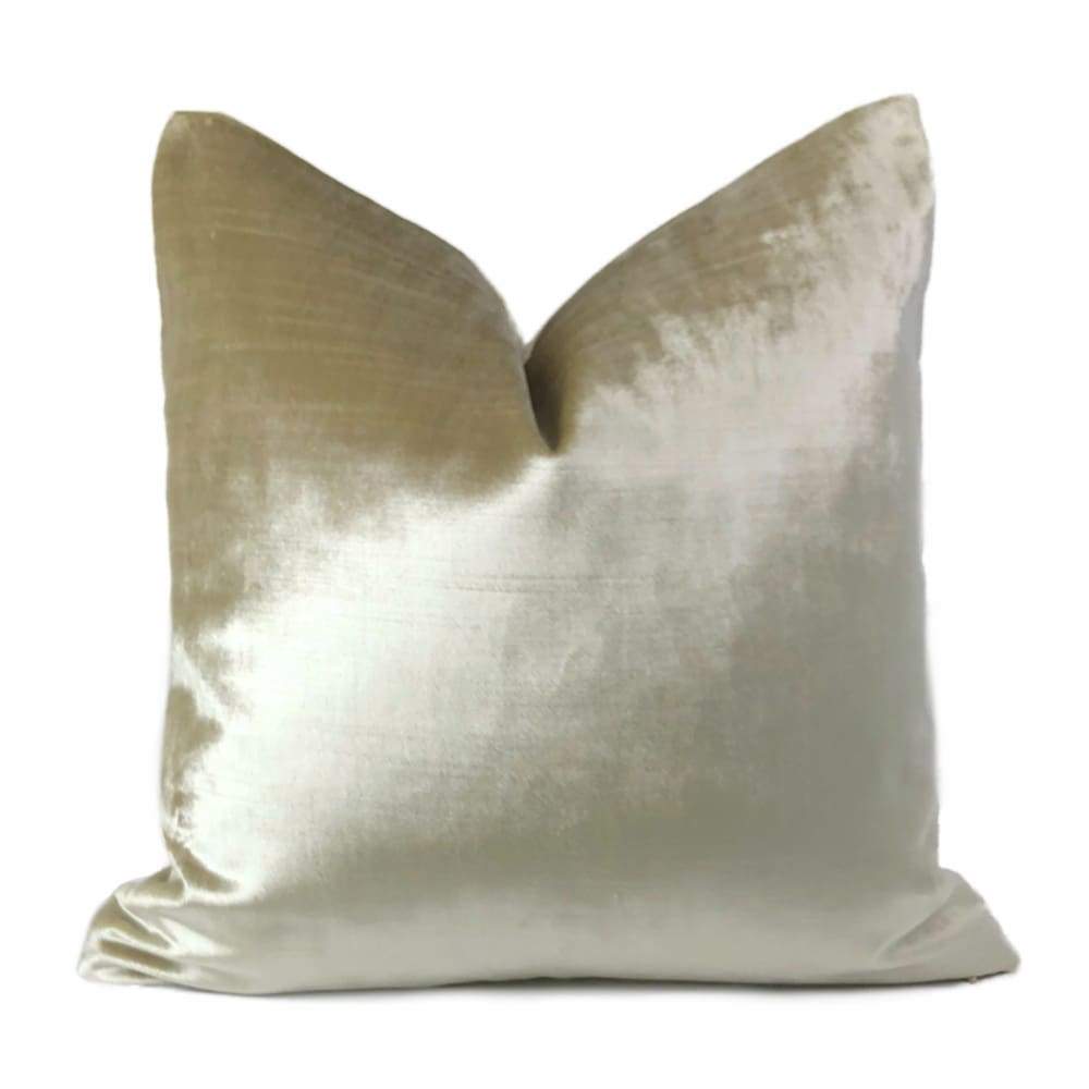 Lumos Oyster Creamy Light Beige Pillow Cover - Aloriam