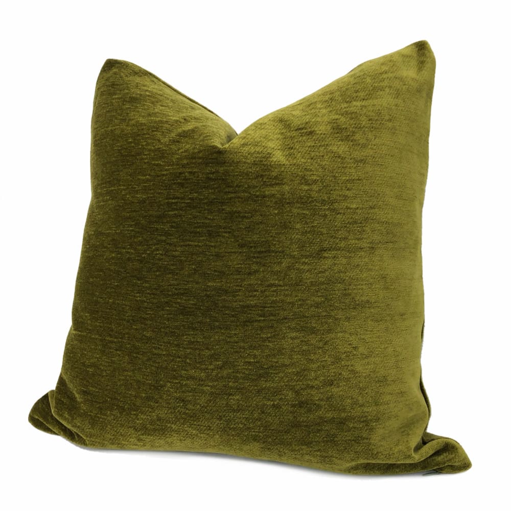 Moss Green Chenille Pillow Cover – Aloriam