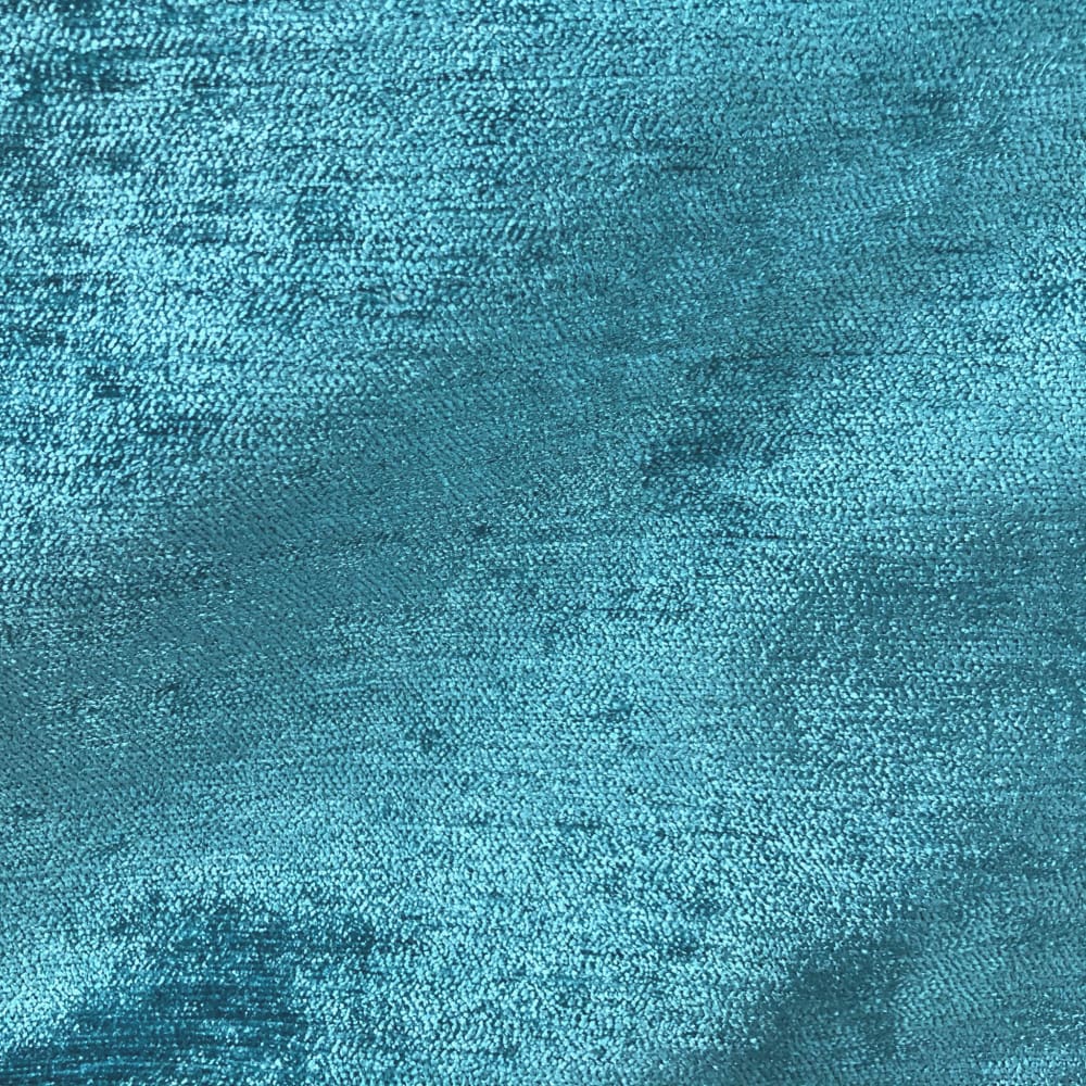 Raphael Turquoise Blue Chenille Pillow Cover - Aloriam