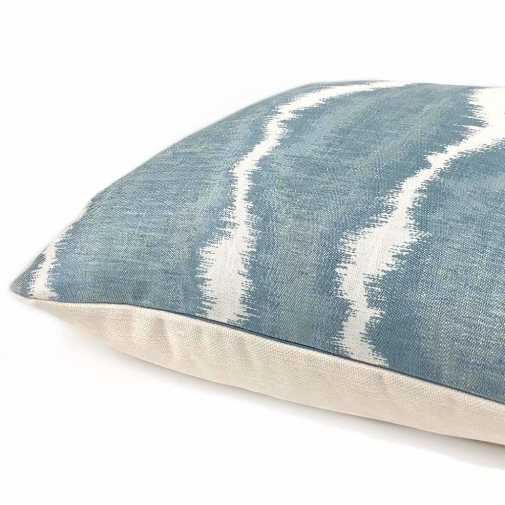 Robert Allen Didessa Denim Abstract Pillow Cover Cushion Pillow Case Euro Sham 16x16 18x18 20x20 22x22 24x24 26x26 28x28 Lumbar Pillow 12x18 12x20 12x24 14x20 16x26 by Aloriam