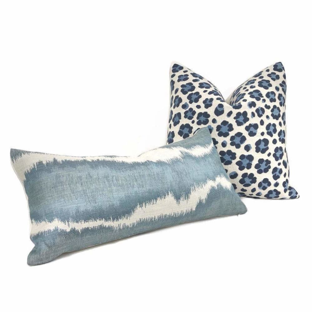 Robert Allen Didessa Denim Abstract Pillow Cover - Aloriam