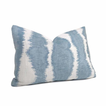 Robert Allen Didessa Denim Abstract Pillow Cover Cushion Pillow Case Euro Sham 16x16 18x18 20x20 22x22 24x24 26x26 28x28 Lumbar Pillow 12x18 12x20 12x24 14x20 16x26 by Aloriam