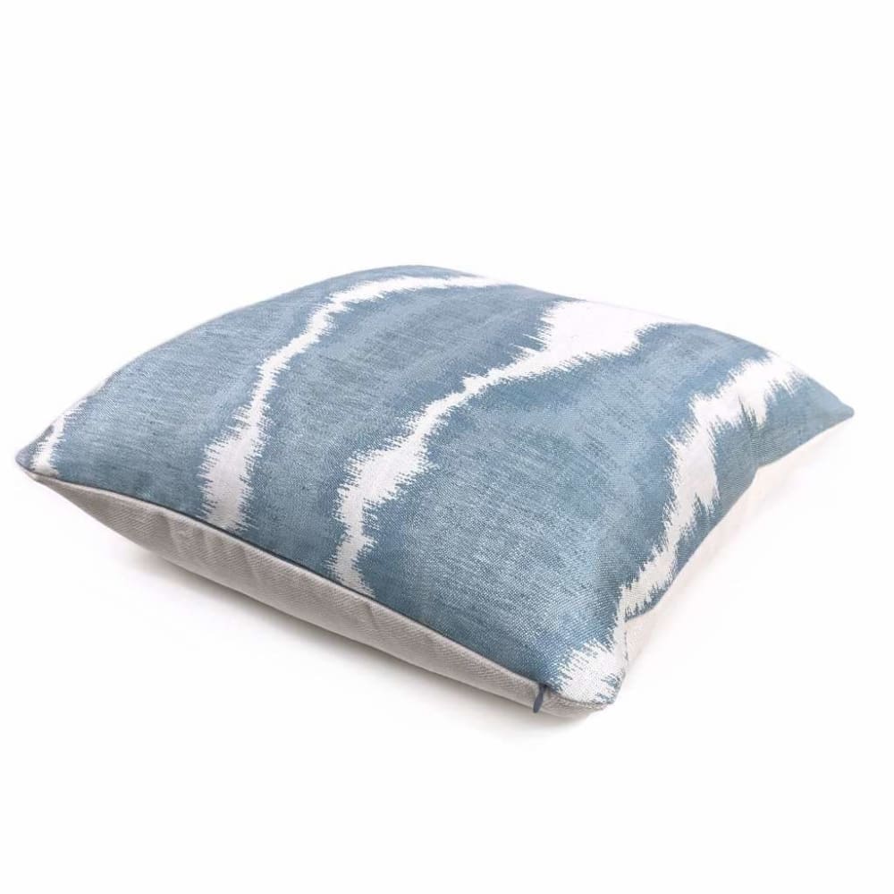 Robert Allen Didessa Denim Abstract Pillow Cover Cushion Pillow Case Euro Sham 16x16 18x18 20x20 22x22 24x24 26x26 28x28 Lumbar Pillow 12x18 12x20 12x24 14x20 16x26 by Aloriam