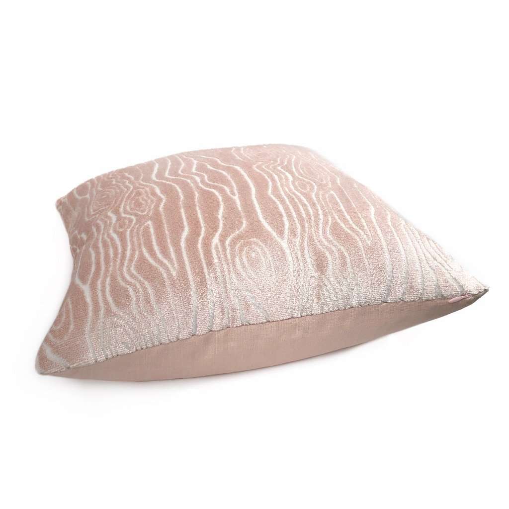 Upholstery Spotted Pattern 18x18 Pillow Cover - Pink, Red, Gray, Cream  (Cream Upholstery Velvet back) – PillowerUS